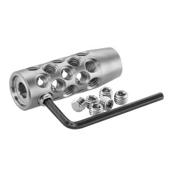 Stalon - Frein de bouche coloris inox Max. 9.3mm - M18x1