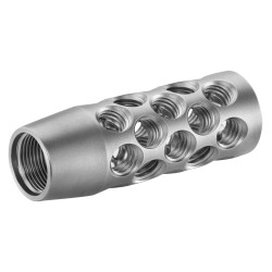 Stalon - Frein de bouche coloris inox Max. 7,62mm - M18x1