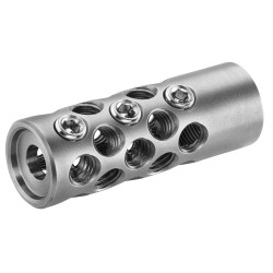 Stalon - Frein de bouche coloris inox Max. 7,62mm - M18x1