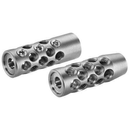 Stalon - Frein de bouche coloris inox Max. 9.3mm - M14x1