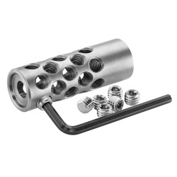 Stalon - Frein de bouche coloris inox Max. 9.3mm - M15x1