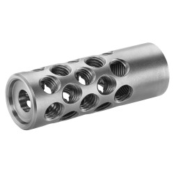 Stalon - Frein de bouche coloris inox Max. 7,62mm - M14x1