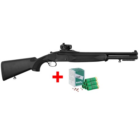 Pack tactique Fusil Slug COUNTRY ST TACTICAL Cal. 12/76 + accessoires PACK SLUG ST TACTICAL 12/76 MICRO POINT 1X20RD