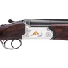 Fusil Renato Baldi Deluxe FX Wood Cal. 12/76 Double détente - Motif doré