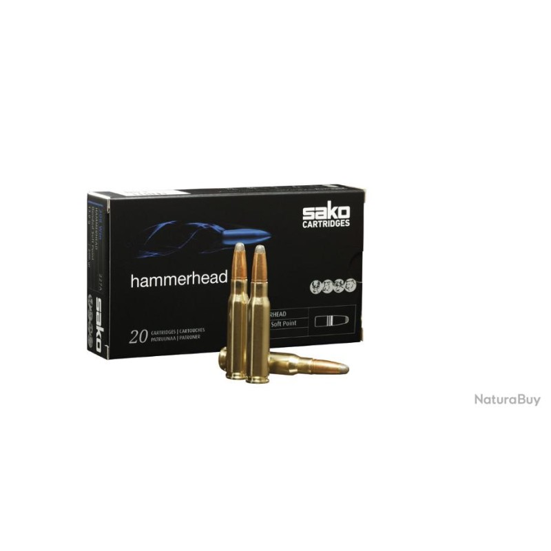 CART SAKO 30-06SPRG 11.7G 180GR HAMMERHEAD SP 256A BTE20