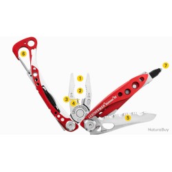 PINCE LEATHERMAN SKELETOOL RX ROUGE