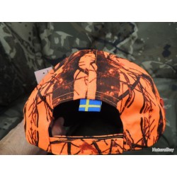 CASQUETTE CAMO ORANGE AIMPOINT