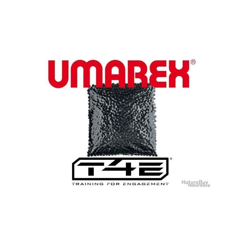 BILLES CAOUTCHOUC UMAREX T4E EN VRAC 100 PCS CAL 50 - RB PRAC-SERIES