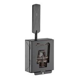 Boitier de sécurité en métal pour piège photo Noir