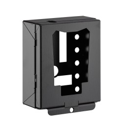 Boitier de sécurité en métal pour piège photo Noir