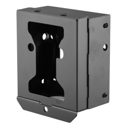 Boitier de sécurité en métal pour piège photo Noir