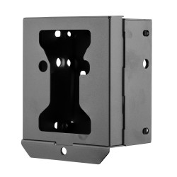 Boitier de sécurité en métal pour piège photo Noir