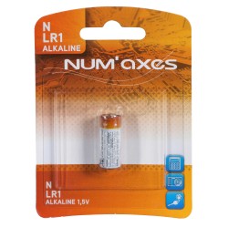 NUM'AXES - Blister 1 pile LR01 alcaline 1,5 V
