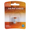NUM'AXES - Blister 1 pile 4LR44 alcaline 6 V