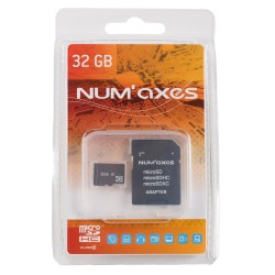 NUM'AXES - Pack Piège photographique WIFI PIE1060 + 4 piles AA LR6 + carte mémoire 32 gb