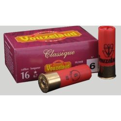 Cartouches Vouzelaud - Classique grand culot - Cal. 16/67 N°1 bte de 10
