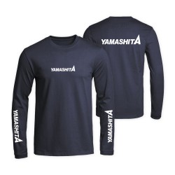 DRY LONG SLEEVE T-SHIRT YAMASHITA NAVY - M