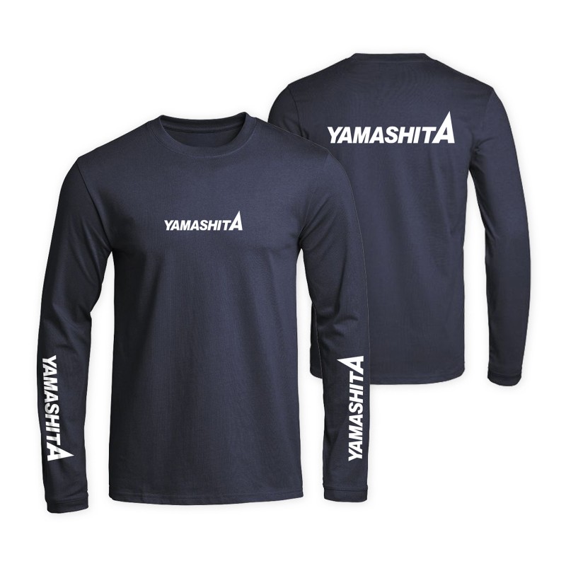 DRY LONG SLEEVE T-SHIRT YAMASHITA NAVY - S