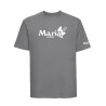 TEE SHIRT MARIA MIX GREY - M