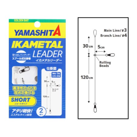 IKA METAL LEADER SHORT TYPE (single)