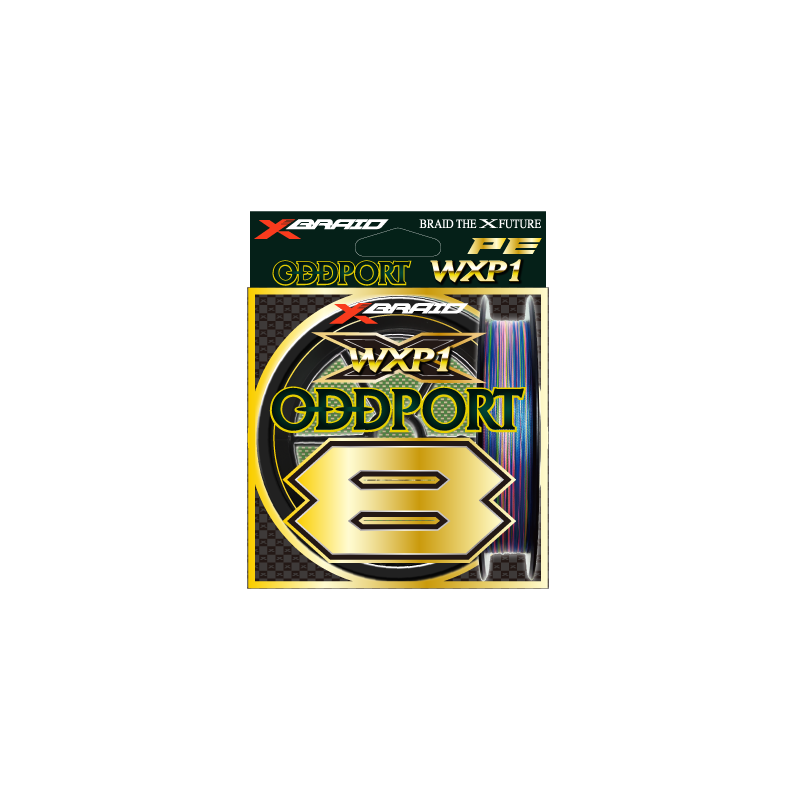 X BRAID ODDPORT WX8-P1 300M - PE12 - 180lb