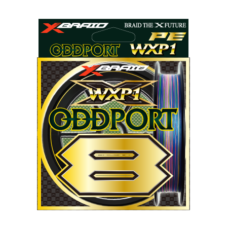 X BRAID ODDPORT WX8-P1 300M - PE 8 - 120 lb