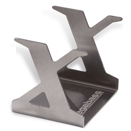 LURE STAND MEGABASS 76 - SILVER (76x40x43mm)