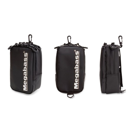 MEGABASS MOBILE POUCH II - BLACK/WHITE