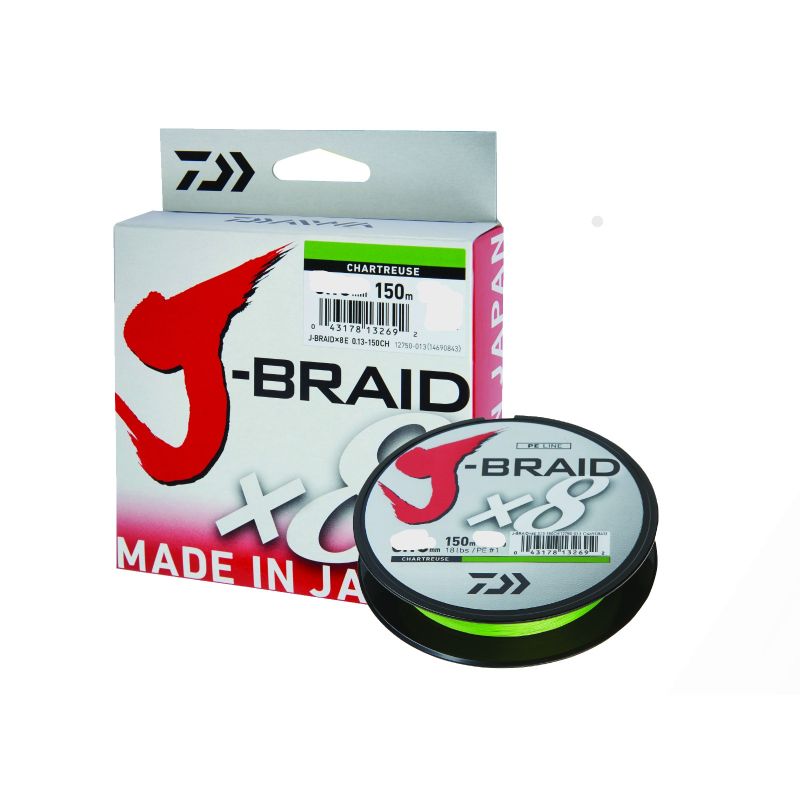 Daiwa TRESSE JBRAID 8B 150M 28/100 C
