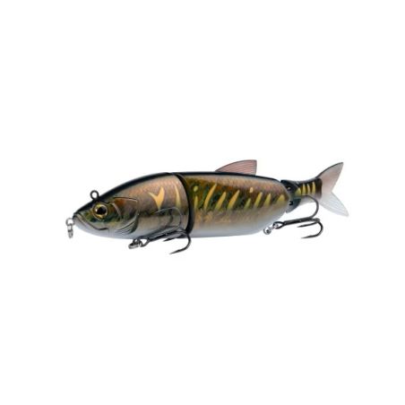 LEURRE SHIMANO YASEI SOUL SWIM S 230MM 0M-1.5M BROWN GOLD TIGER