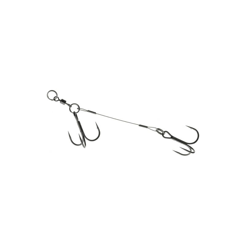 MONTURE DAIWA PROREXSCREW IN ASSIST HOOK 1/0