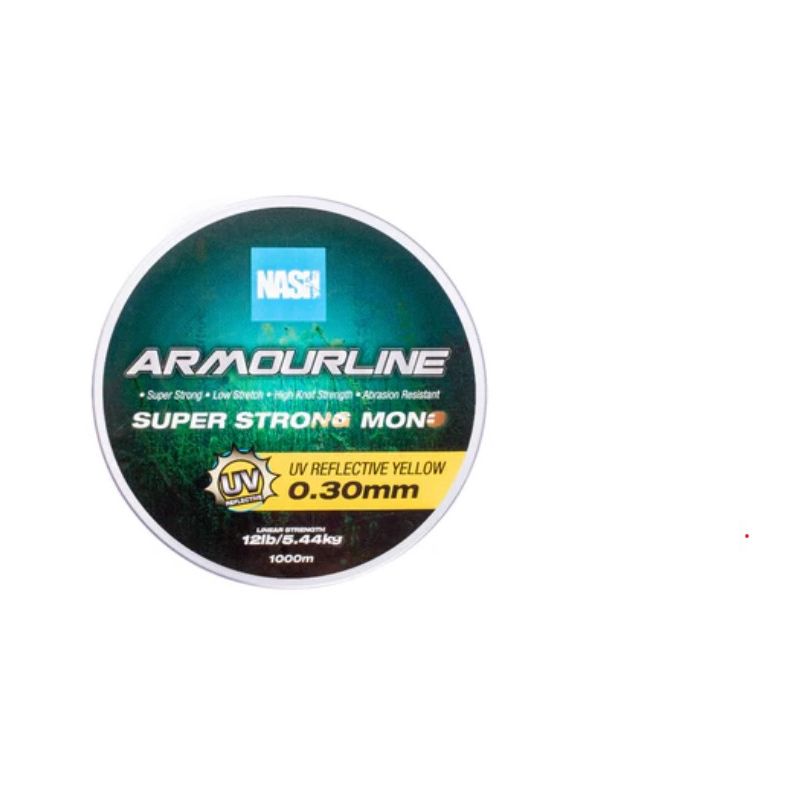 NASH ARMOURLINE MONO UV YELLOW 0.3