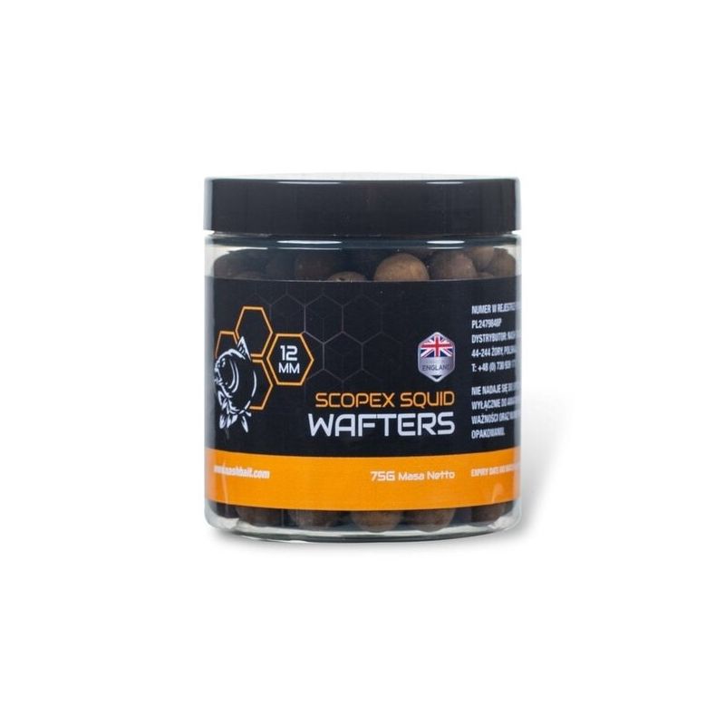 NASH SCOPEX SQUID WAFTERS 20MM 100G
