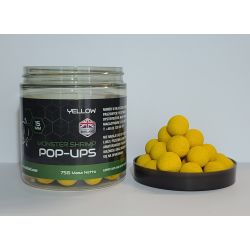 BOUILLETTES NASH MONSTER SHRIMP POP UPS JAUNE 15MM 75G