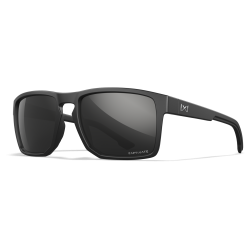 LUNETTES FOUNDER CAPTIVATE - POLARIZED BLACK MIRROR GREY - MATTE BACK FRAME (AC6FND05)
