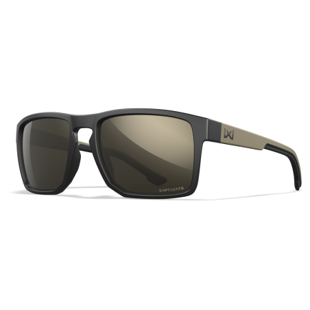 LUNETTES FOUNDER CAPTIVATE - TUNGSTEN MIRROR GREY - MATTE BACK TAN FRAME (AC6FND04)