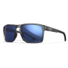LUNETTES FOUNDER CAPTIVATE - POLARIZED BLUE MIRROR GREY - GLOSS CRISTAL GREY FRAME (AC6FND09)