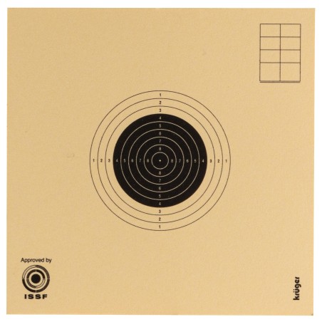 Cartons-cibles 10 x 10 cm
