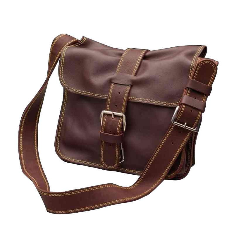 Musette de chasse en cuir Pedersoli