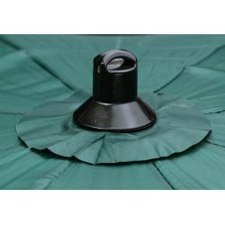 Parapluie orientable vert Ø2,20 mètres