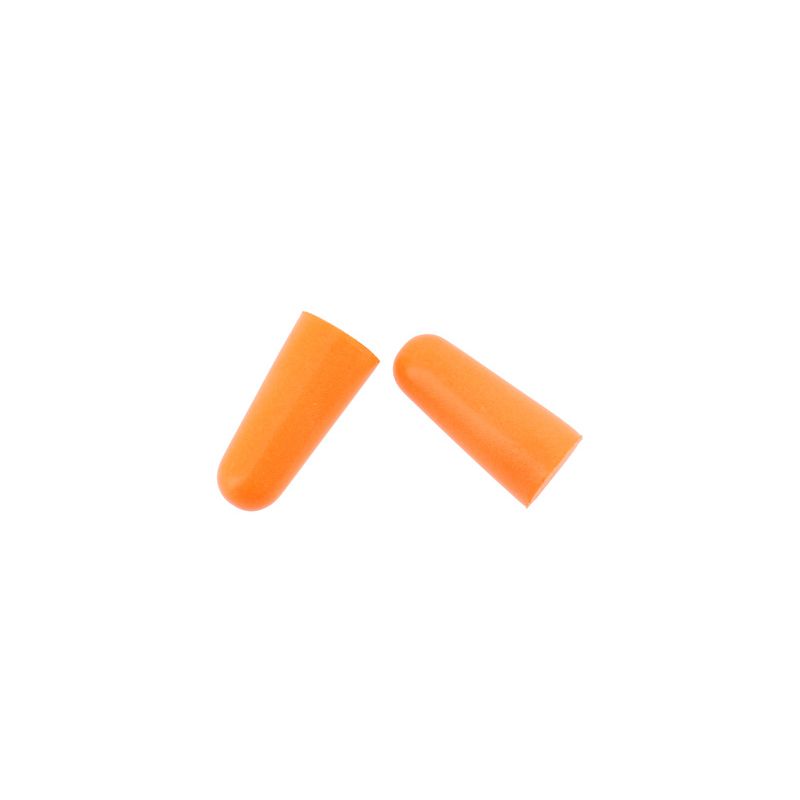 Bouchons d'oreille en polyuréthane orange – SNR 38 dB – Blister de 10 paires