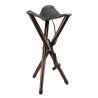 Siège trépied pliant bois - Luxe 65 cm