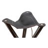 Siège trépied pliant bois - Luxe 65 cm