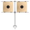Portique porte cible papier réglable BO MANUFACTURE