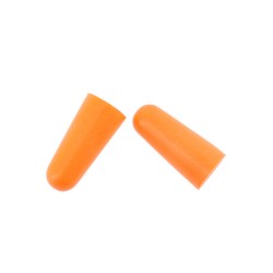 Bouchons d'oreille en polyuréthane orange – SNR 38 dB – Blister de 10 paires