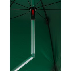 Parapluie orientable vert Ø2,20 mètres