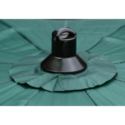 Parapluie orientable vert Ø2,20 mètres
