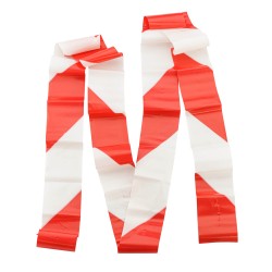 Cartouches factices à rubalise et gants latex - sachet de 2.