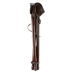 Siège trépied pliant bois - Luxe 65 cm