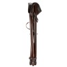 Siège trépied pliant bois - Luxe 65 cm